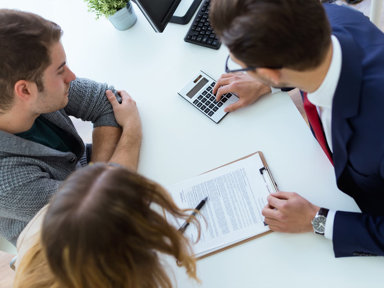 Lender partnership handshake